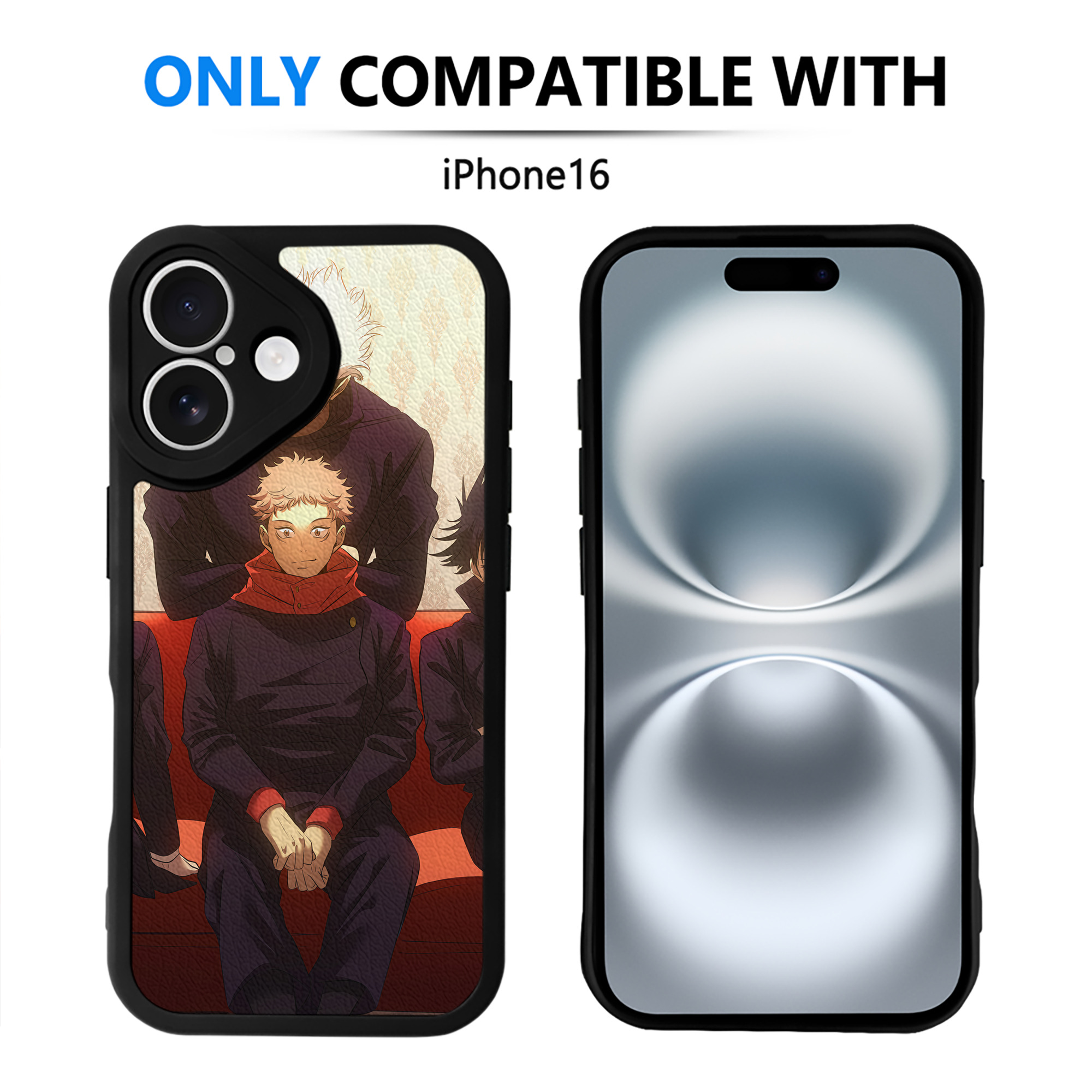 （画像用） SPY×FAMILY间谍家家酒 【iPhone 16シリーズ対応】シリコンスマホケース（レザー調） 材質：シリコン